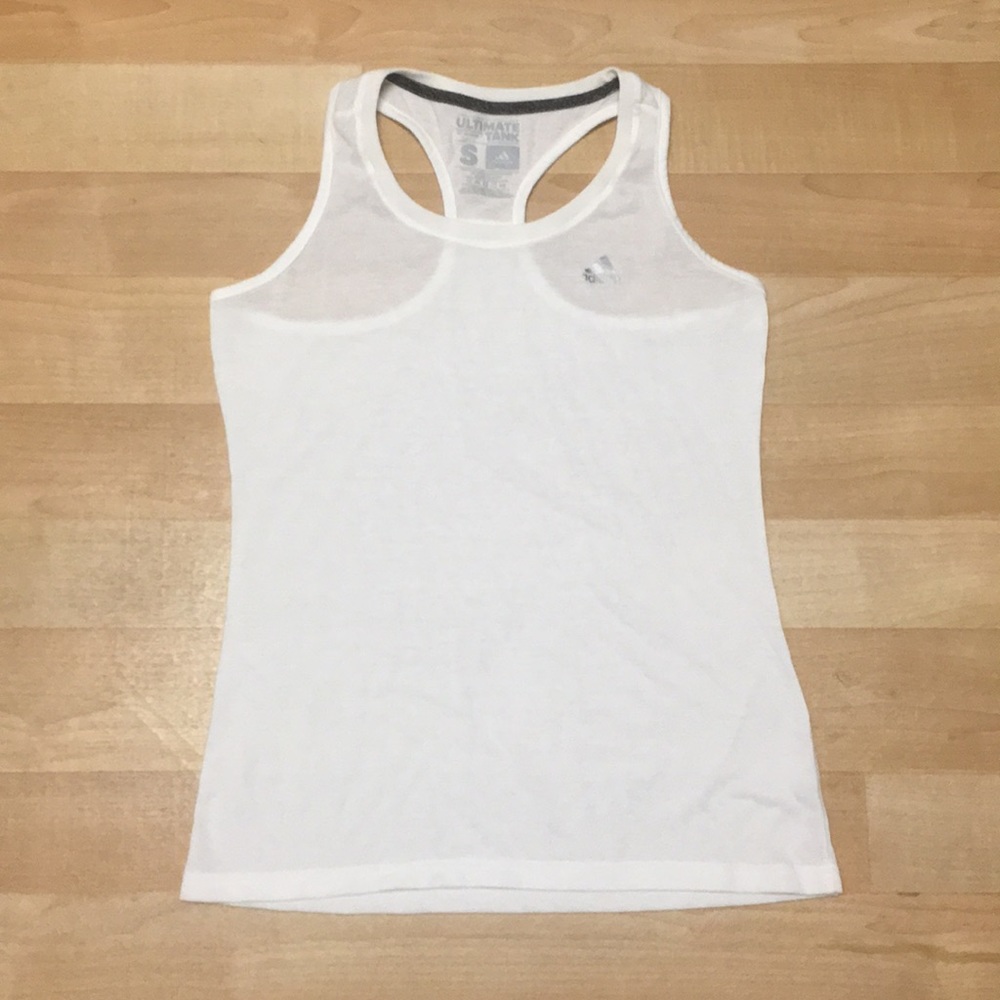 💕 Adidas Workout Tank White
